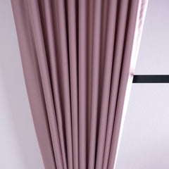 Ivera Custom Size Blackout Curtain – Lavender Pink