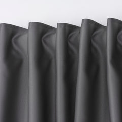 IVERA Custom Size Blackout Curtain – Charcoal