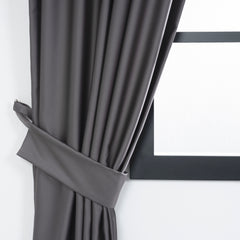 IVERA Custom Size Blackout Curtain – Charcoal