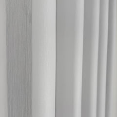NAREVA Sheer Curtains – Custom Heavy Linen-Look Modern Drapes