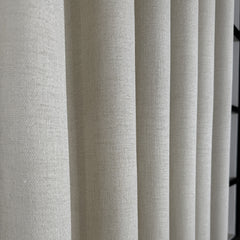 MAREVA Sheer Curtains – Custom Soft Linen Texture in 24 Colors