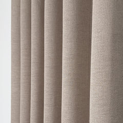 MAREVA Sheer Curtains – Custom Soft Linen Texture in 24 Colors