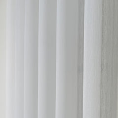 ARVENA Premium Sheer Curtains – Custom Size Linen-Look Drapes