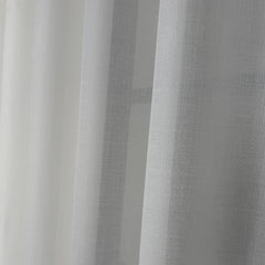 MERINA Sheer Curtains – Custom Linen-Look Drapes with Soft Shine