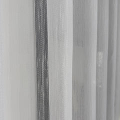 TALENA Sheer Curtains – Custom Heavy Linen-Look Drapes