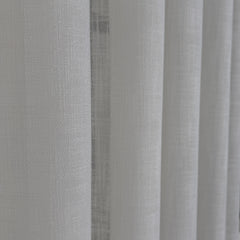 ELIRA Sheer Curtains – Custom Natural Linen-Look Drapes in 15 Colors