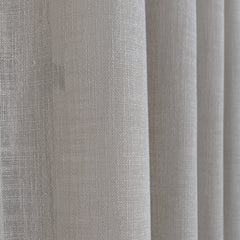 ELIRA Sheer Curtains – Custom Natural Linen-Look Drapes in 15 Colors