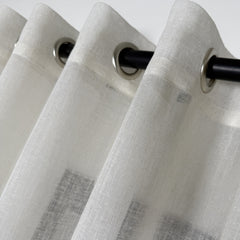 ALMIRA Sheer Curtains – Custom Real Linen Blend Drapes