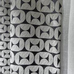 MODARIS Curtains – Custom Jacquard Drapes with Geometric Pattern – 8 Colors