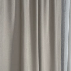 ELVONA – 100% Total Blackout Linen Texture Curtains