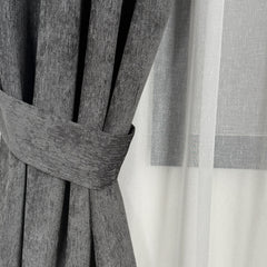 CHENORA – Shiny Chenille 100% Total Blackout Curtains