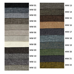 LORWYN Curtains – Rustic Linen-Look Drapes – Yellow-Black