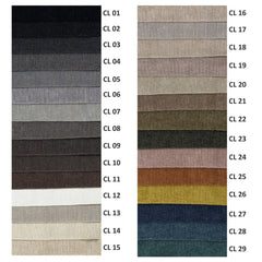 VALMORE Curtains – Velvet Drapes with Textured Finish in Cream