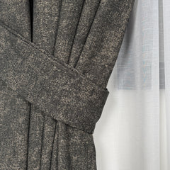 VELLORA Curtains – Custom Matte Drapes with Organic Wave Texture
