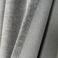 LORWYN Curtains – Rustic Linen-Look Drapes – Anthracite