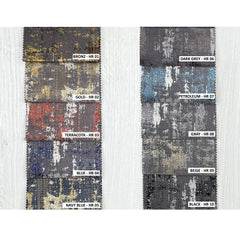 LARMEZA Curtains – Custom Jacquard Drapes with Artistic Pattern – 10 Colors
