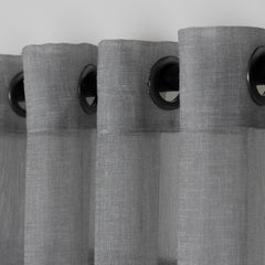 SELENA Sheer Curtains – Custom Light Linen-Look Drapes