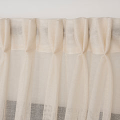 SELENA Sheer Curtains – Custom Light Linen-Look Drapes