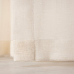 SELENA Sheer Curtains – Custom Light Linen-Look Drapes