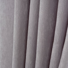 ALVERIS Curtains – Custom Velvet Drapes with Iridescent Shine – Light Gray