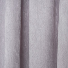 ALVERIS Curtains – Custom Velvet Drapes with Iridescent Shine – Light Gray