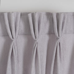 ALVERIS Curtains – Custom Velvet Drapes with Iridescent Shine – Light Gray
