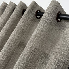 CAVENA Sheer Curtains – Custom Heavy Linen Effect in 18 Colors