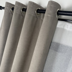 LUVERRA – Velvet Texture 100% Total Blackout Curtains